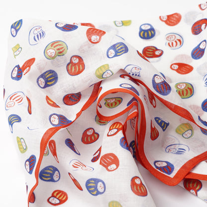 Yongado Daruma-chan Handkerchief