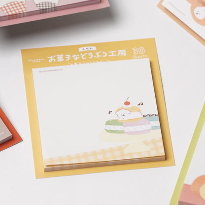 Okashi na Doubutsu Kobo Sticky Notes - Dog