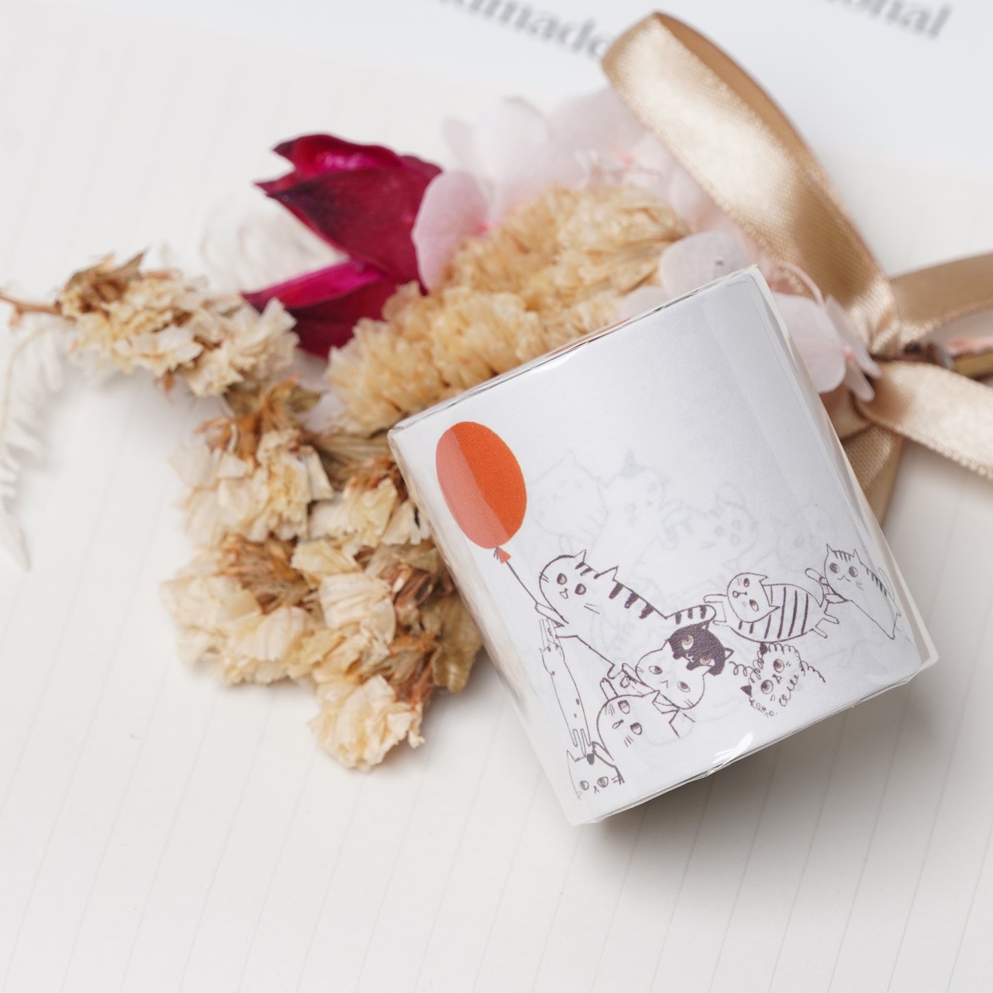 Shinzi Katoh Roll Sticky Notes - Cat Hill