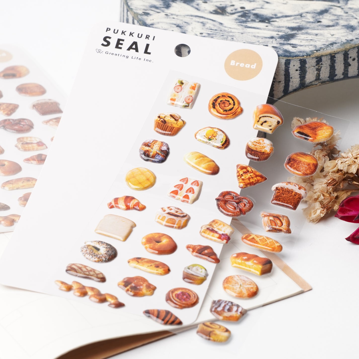 3D Bread Sticker Sheet