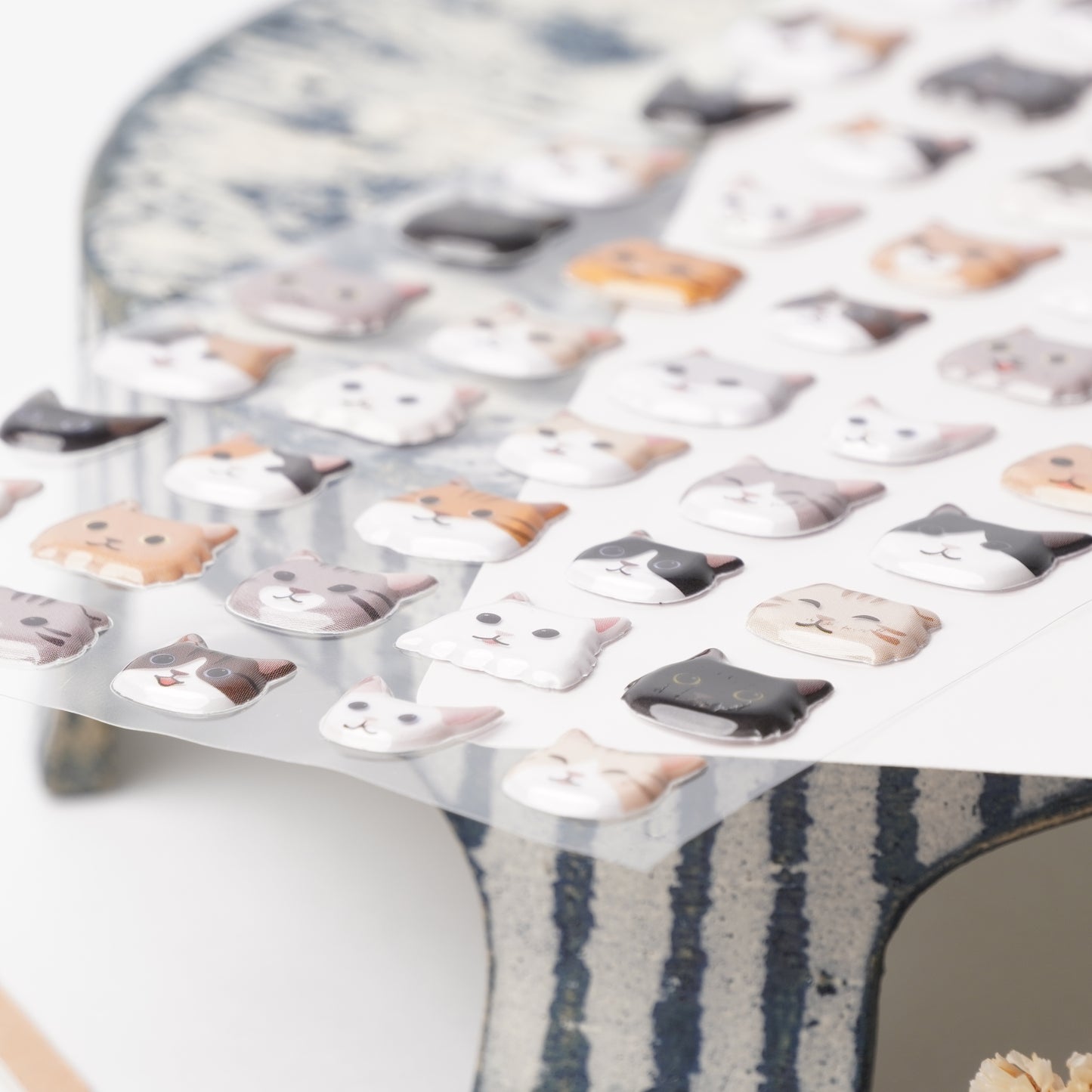 3D Cat Sticker Sheet