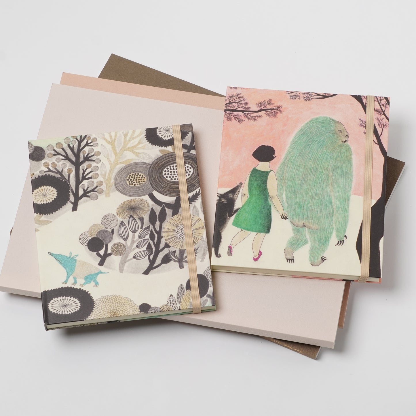 moritaMiW Hardcover Notebook - Dance with the Yeti