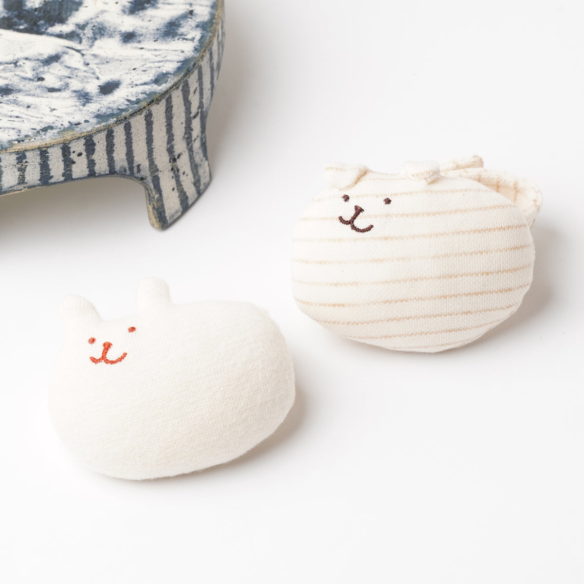 Organic Cotton Baby Rattle Wrist & Ankle Toy