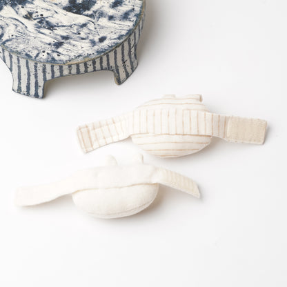 Organic Cotton Baby Rattle Wrist & Ankle Toy