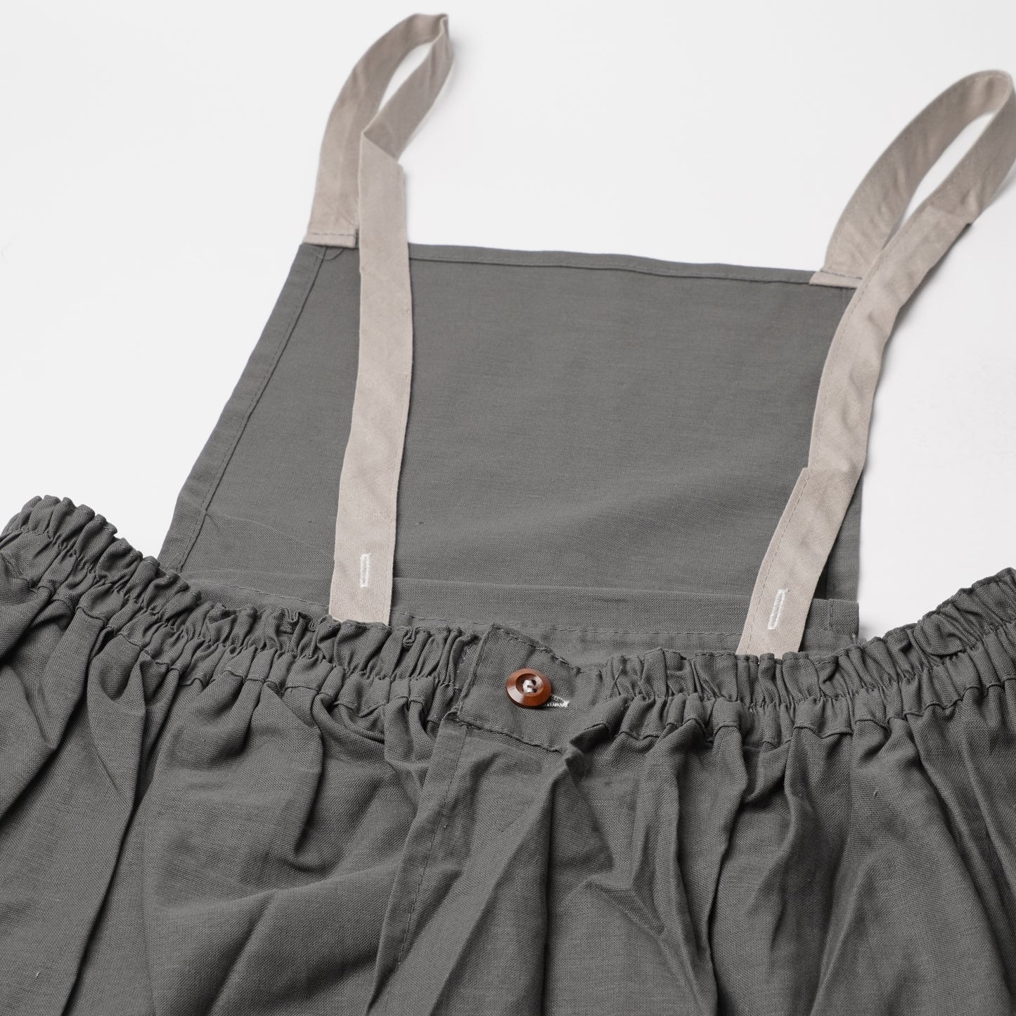 Peplos Cotton Linen Gathered Apron