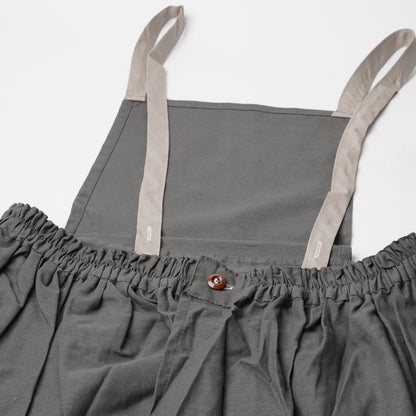 Peplos Cotton Linen Gathered Apron