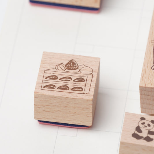 Strawberry Shortcake Wood Stamp