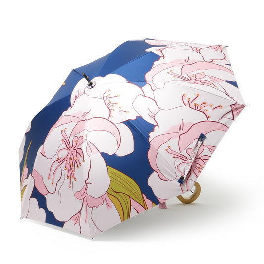 Flower design umbrella peach blossom