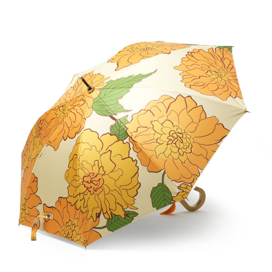 Flower design umbrella kerria