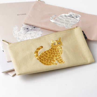 Cat pencil case rosette