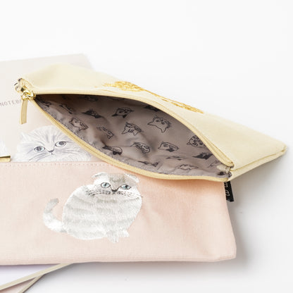 Cat pencil case rosette