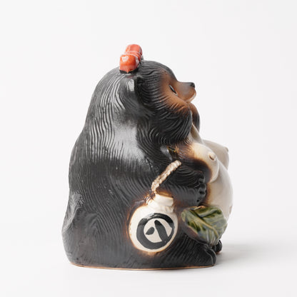 Shigaraki Tanuki Female 6 Go | Japanese Lucky Raccoon Dog Figurine