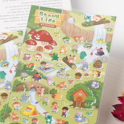 MIND WAVE Story Life Stickers - Forest