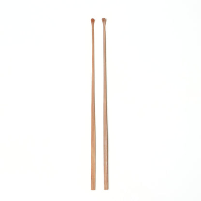 Green bell Earpick set of 2
