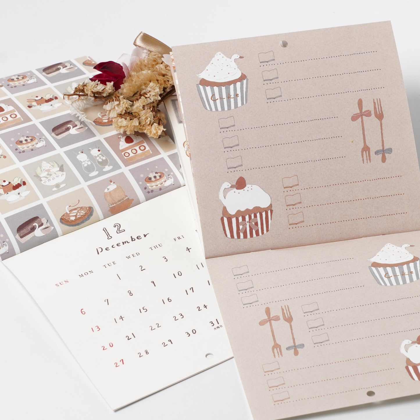 Swan's Calendar 2026 - Illustrated by Shoichiro Tobimatsu