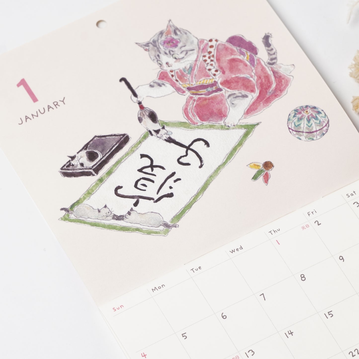 TOCOROCOMUGI 2026 Calendar - Quirky and Cute Animal Illustrations