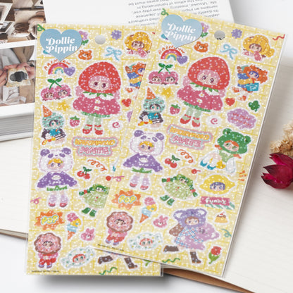 MIND WAVE Dolly Pippin Sticker