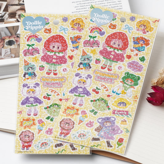 MIND WAVE Dolly Pippin Sticker