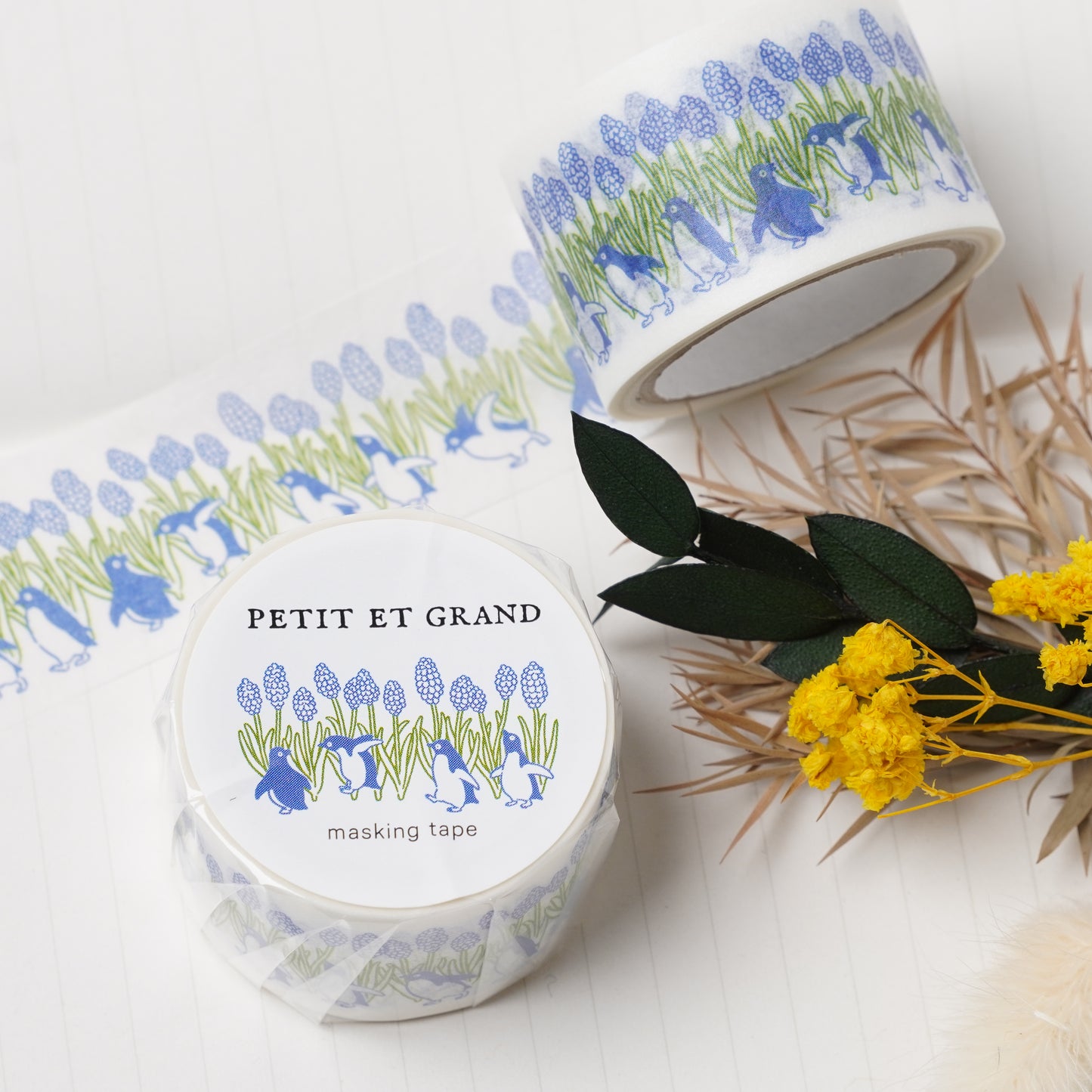 Elcommunne Petit et Grand Masking Tape - Penguin