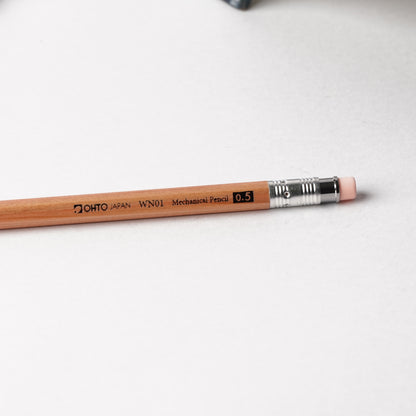 OHTO Wooden Mechanical Pencil 0.5mm