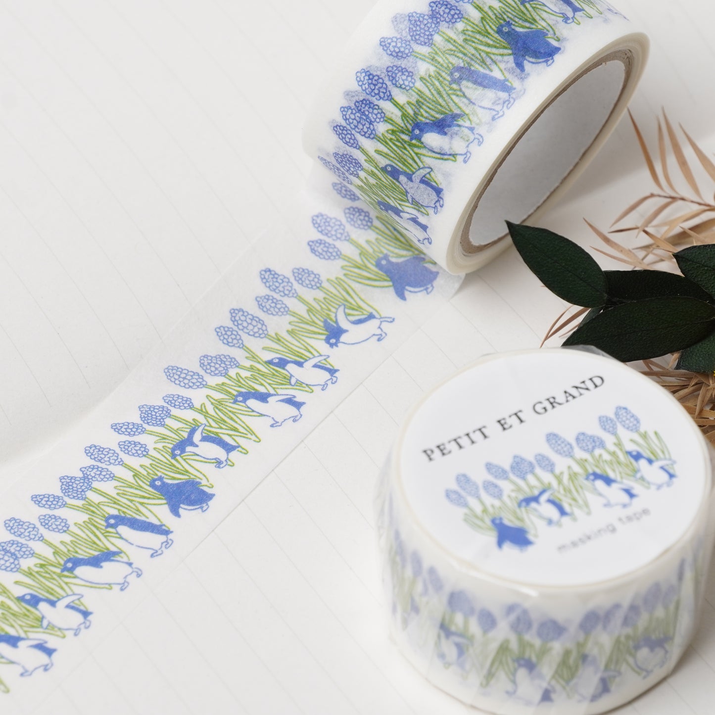 Elcommunne Petit et Grand Masking Tape - Penguin