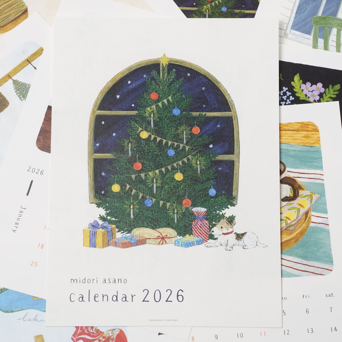 Midori Asano Calendar 2026
