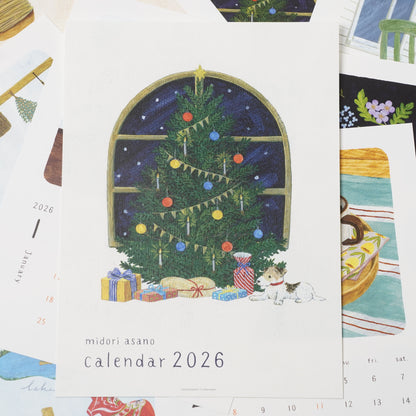 Midori Asano Calendar 2026