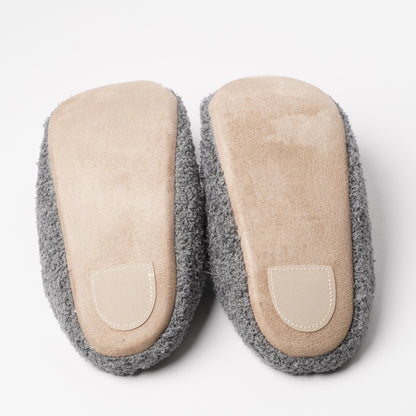 Fluffy Animal Room Slippers - Black Cat