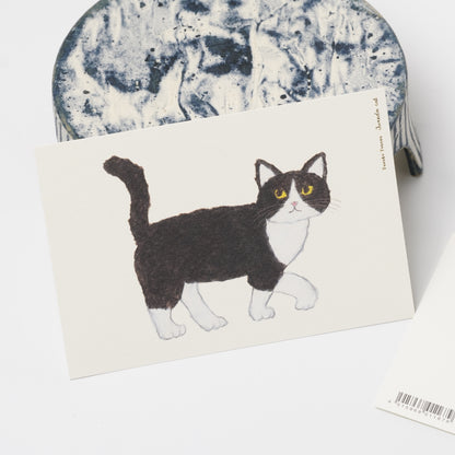 Yusuke Yonezu Postcard - Calico Cat