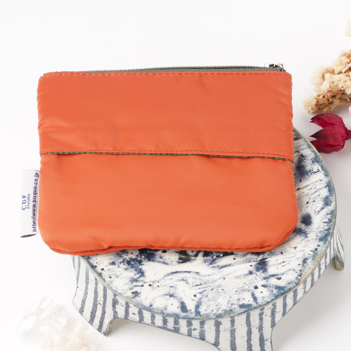 Cute Japanese Phrase Flat Pouch – Mejirooshi