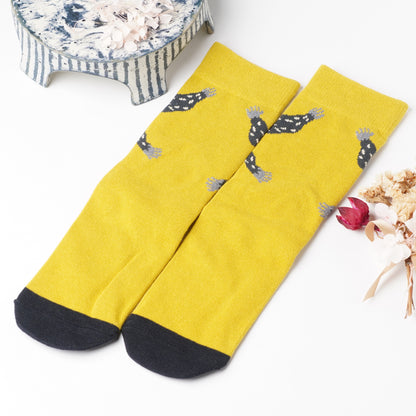 Kusetsuyo Gorilla Mustard Socks