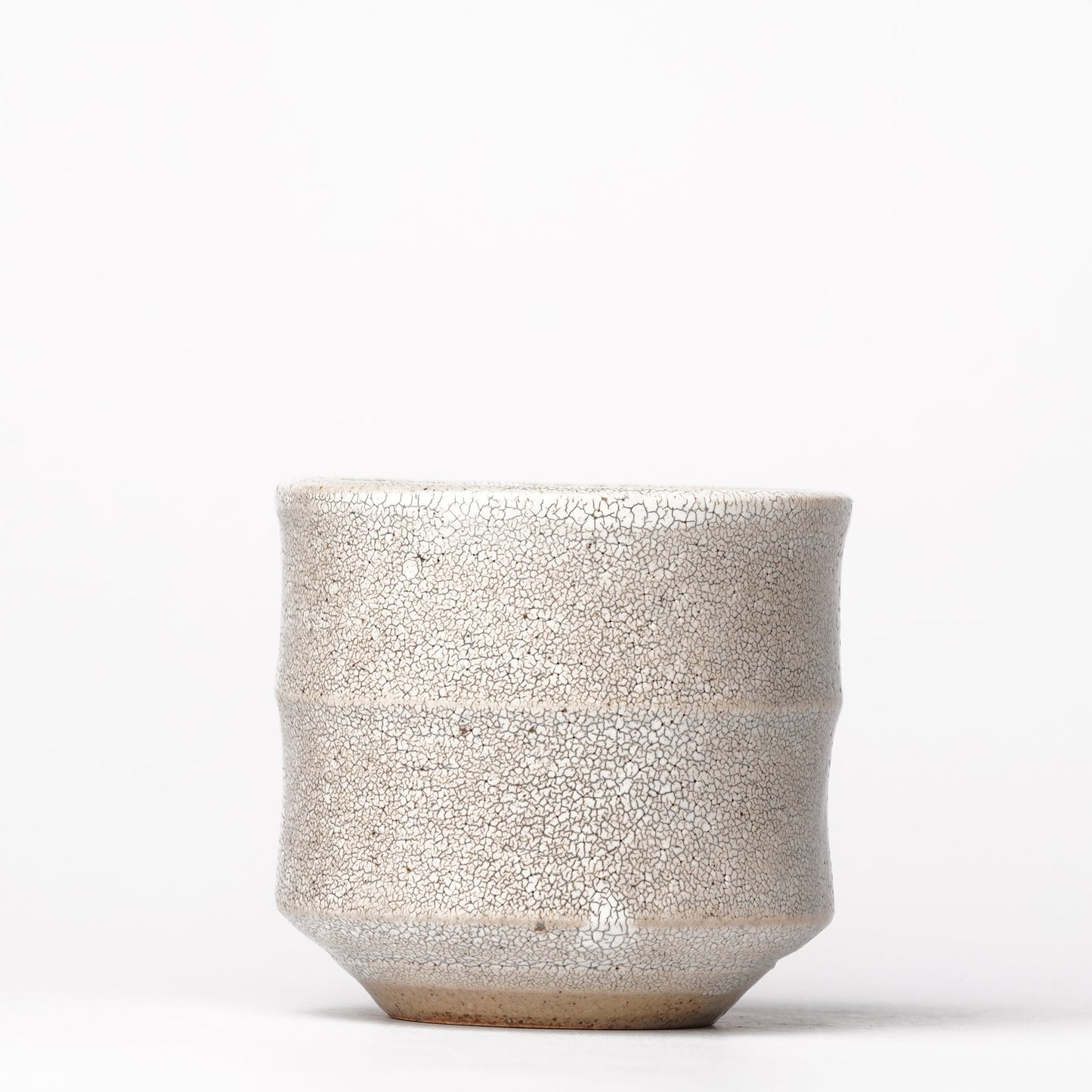 Hyouzangama Crackle Glaze Yunomi Kairagi Tea Cup