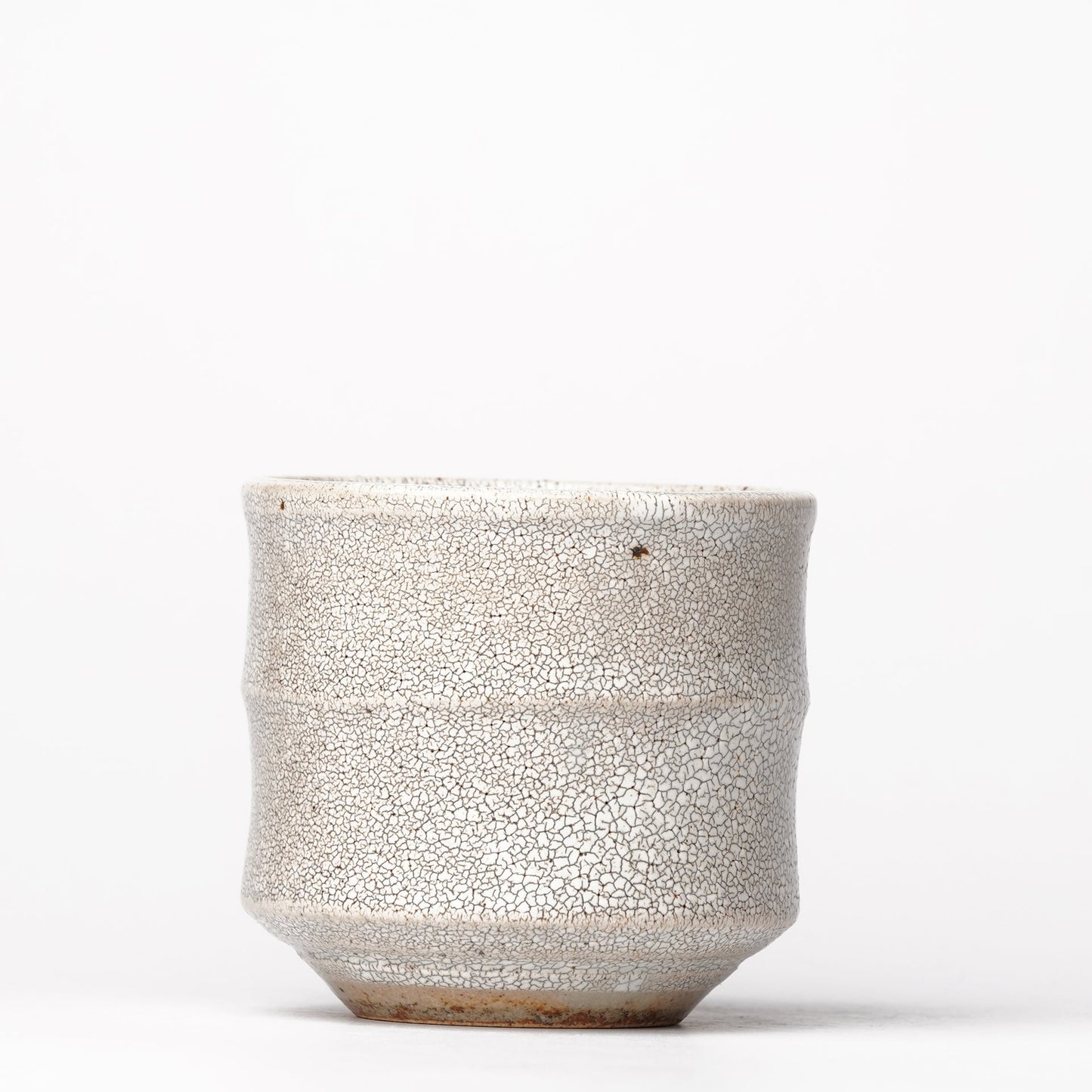 Hyouzangama Crackle Glaze Yunomi Kairagi Tea Cup