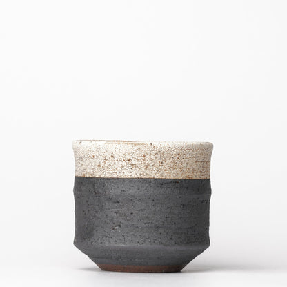 Hyouzangama Crackle Glaze Kairagi Yunomi Tea Cup