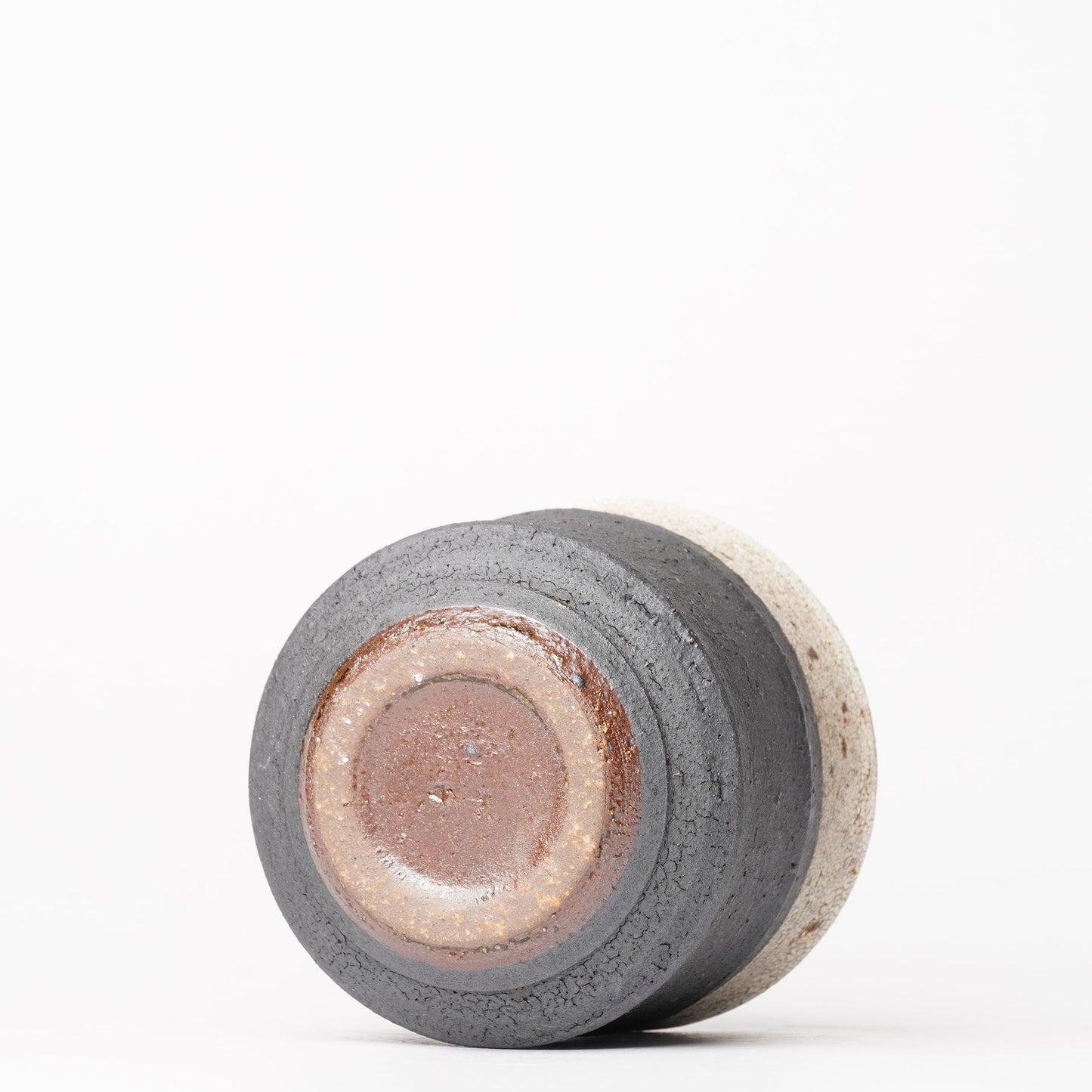 Hyouzangama Crackle Glaze Kairagi Yunomi Tea Cup