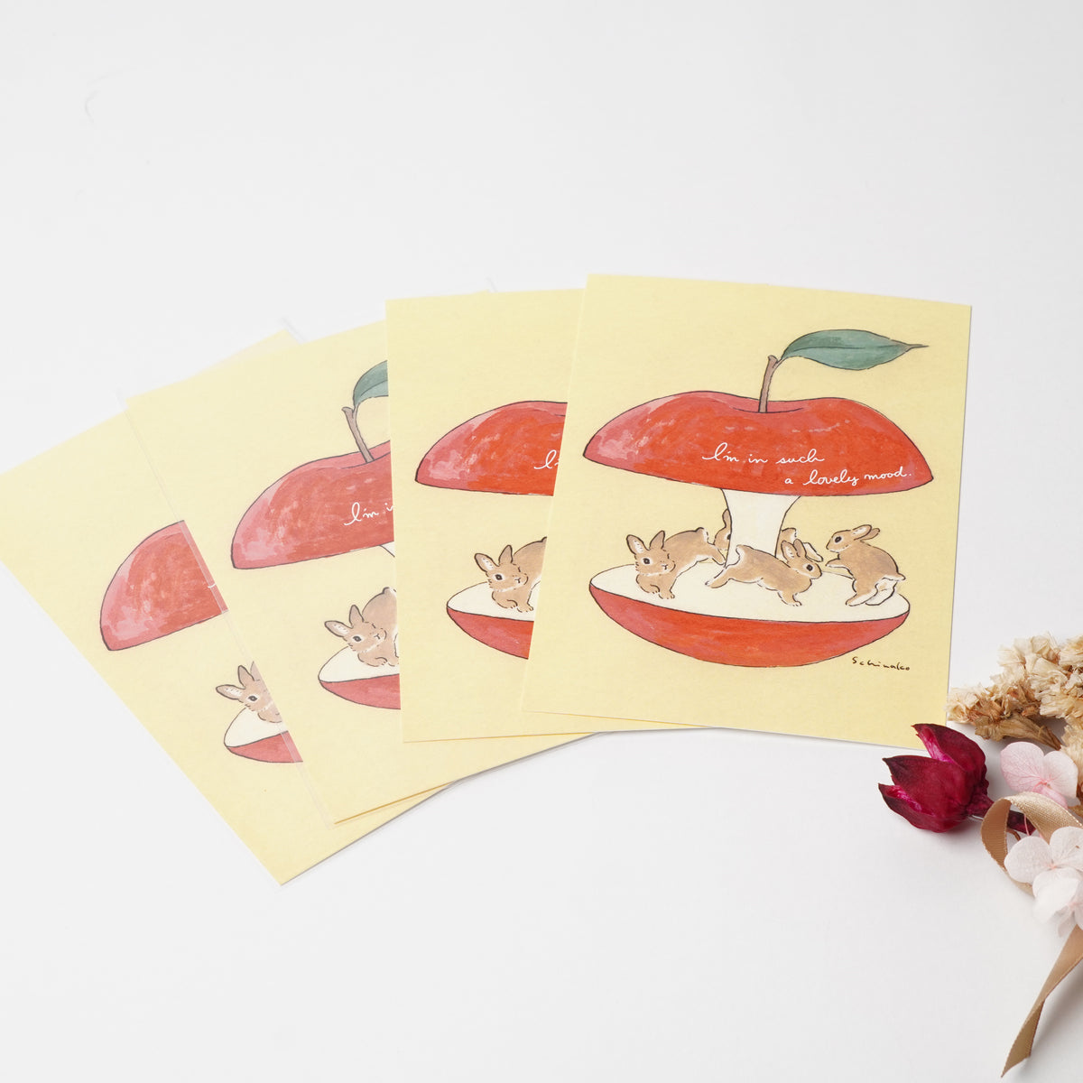 Shinako Moriyama Feeling Great Postcard