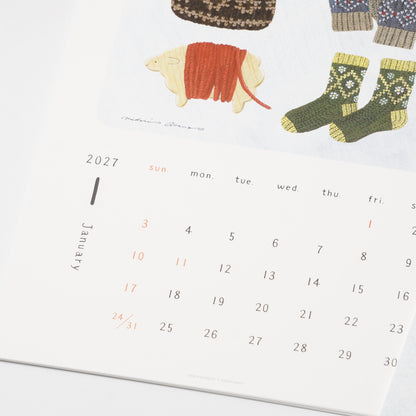 Aiko Fukawa 2027 Calendar