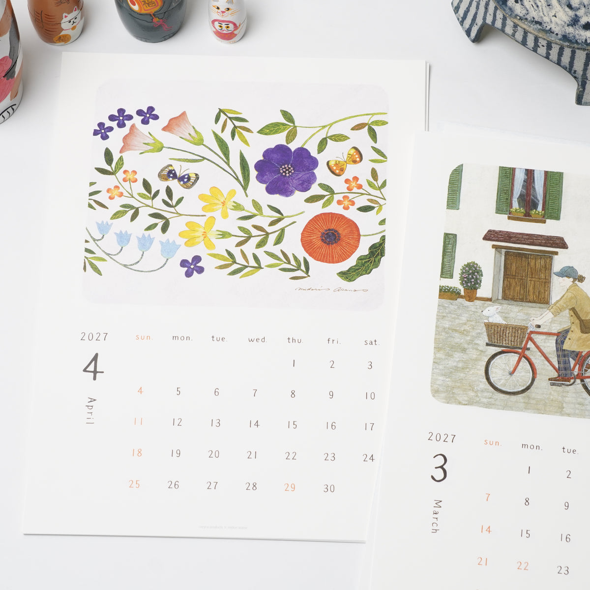 Aiko Fukawa 2027 Calendar