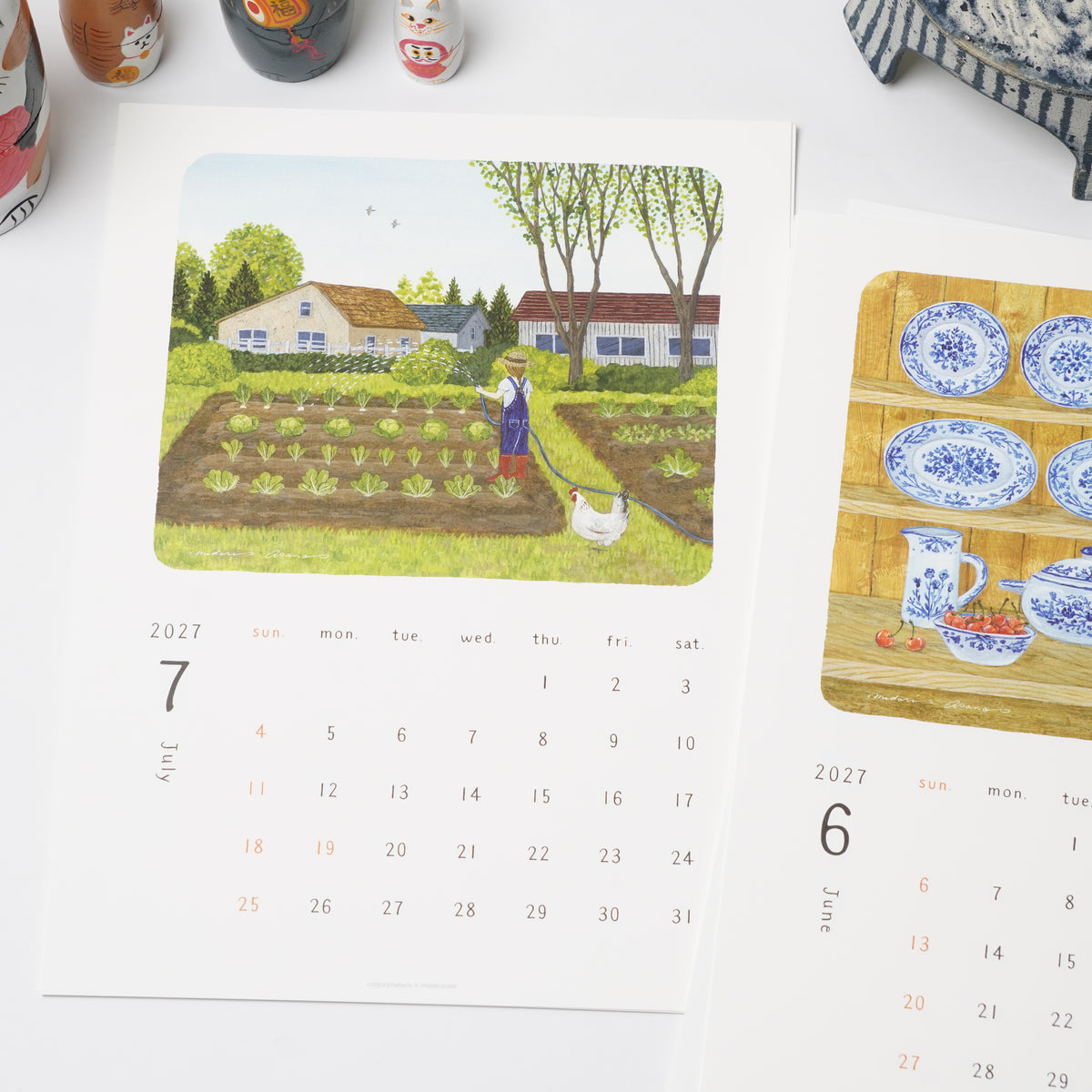 Aiko Fukawa 2027 Calendar