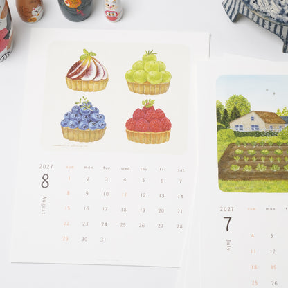 Aiko Fukawa 2027 Calendar