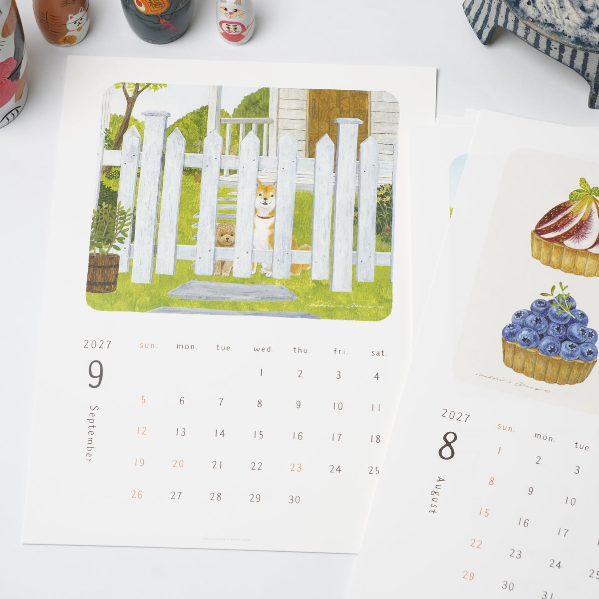 Aiko Fukawa 2027 Calendar