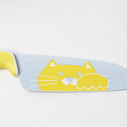 Gute Kids Kitchen Knife 105mm - Cat