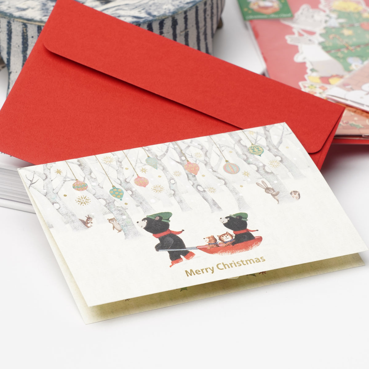 Minako Shirai Christmas Greeting Card