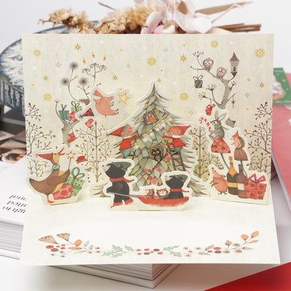 Minako Shirai Christmas Greeting Card