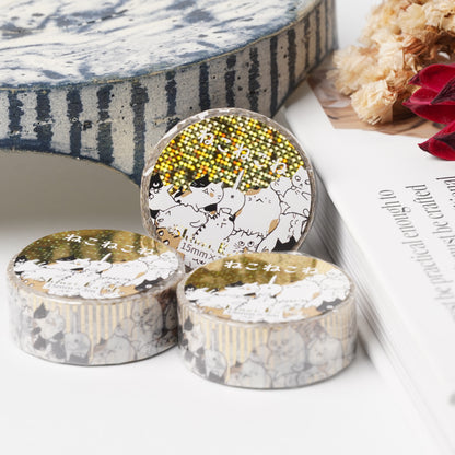 Shinzi Katoh Nekonekone Foil Masking Tape