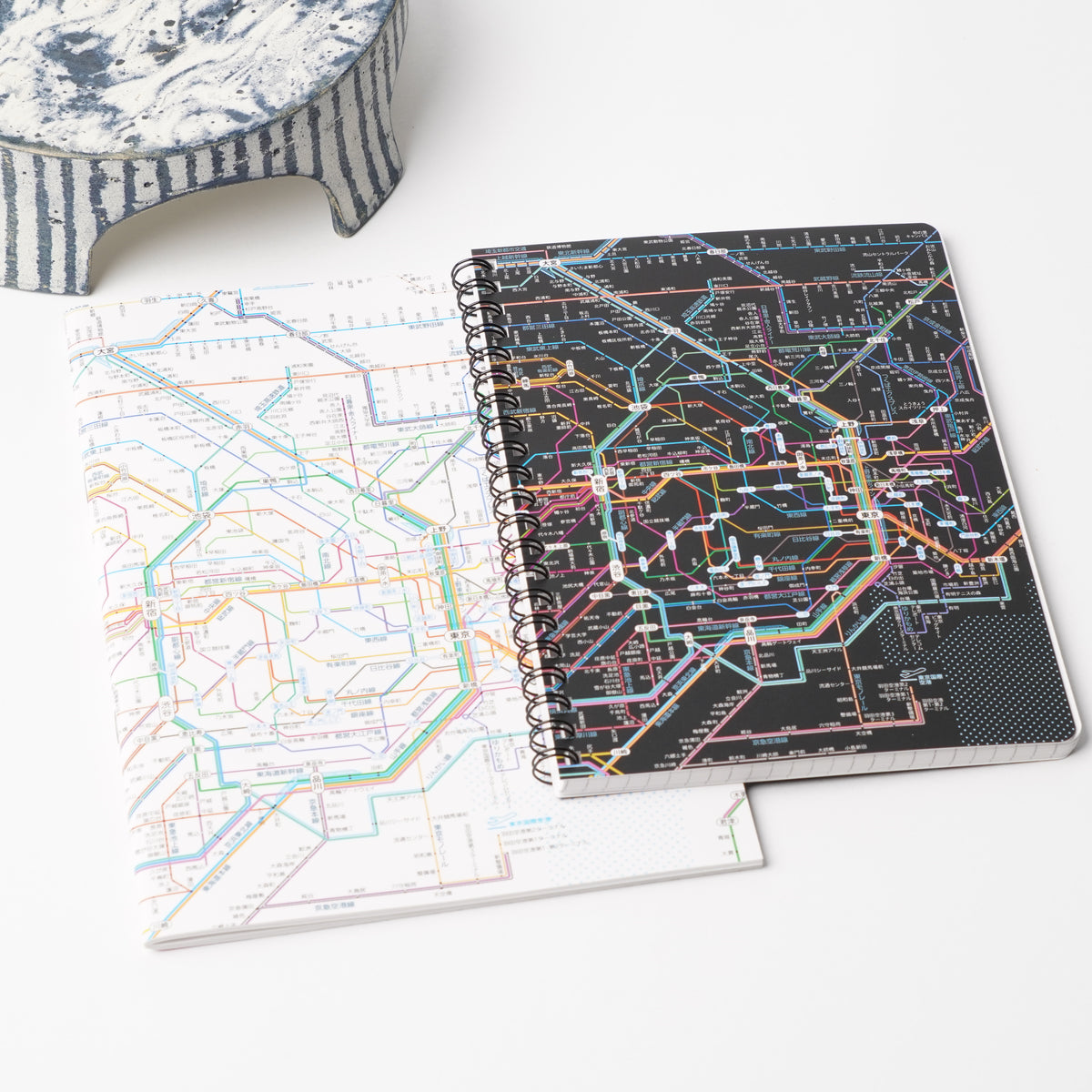 Tokyo Rail Network Map A5 Notebook