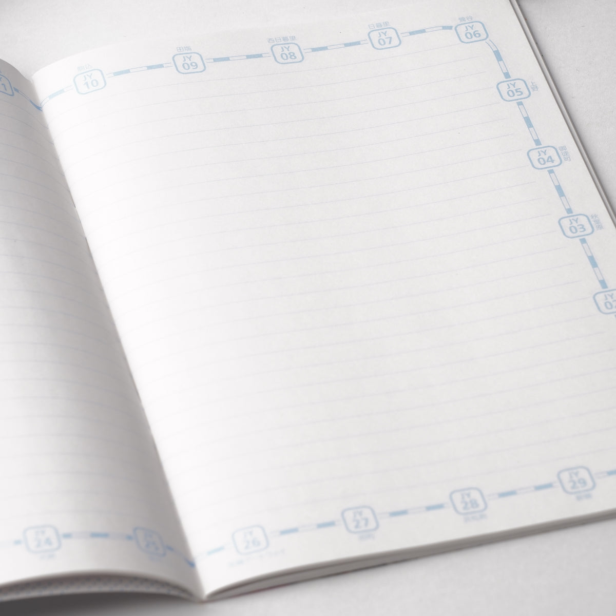 Tokyo Rail Network Map A5 Notebook