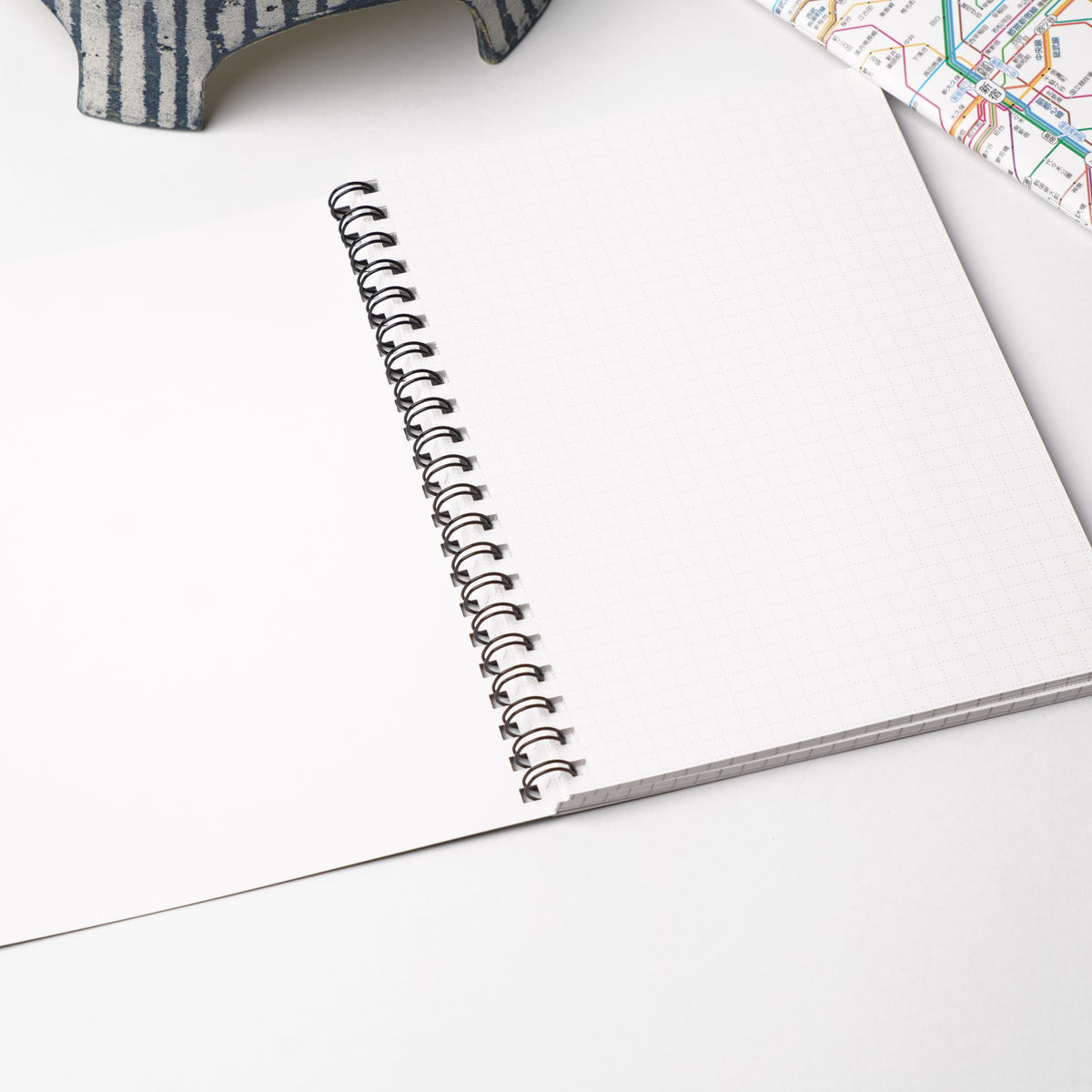 Tokyo Rail Network Map B6 Ring Notebook