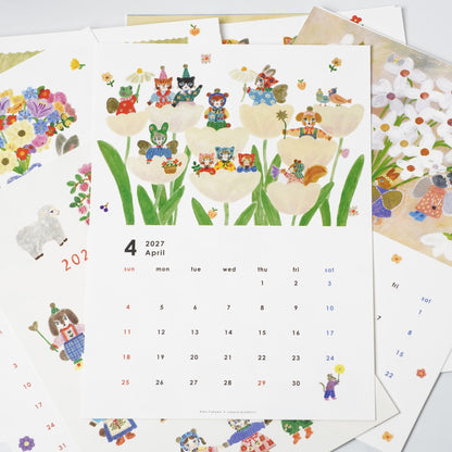 Aiko Fukawa 2027 Animal Calendar | Cozyca Products