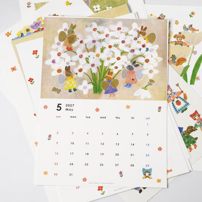 Aiko Fukawa 2027 Animal Calendar | Cozyca Products